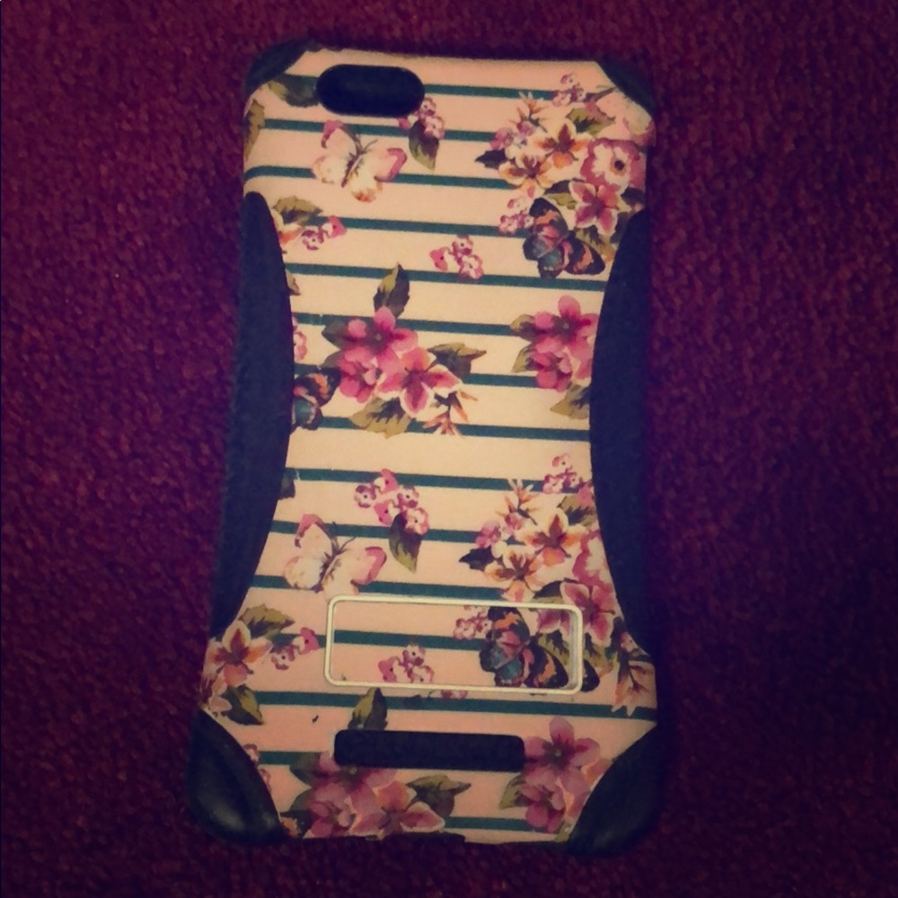 iPhone 6S Pink Floral Phone Case